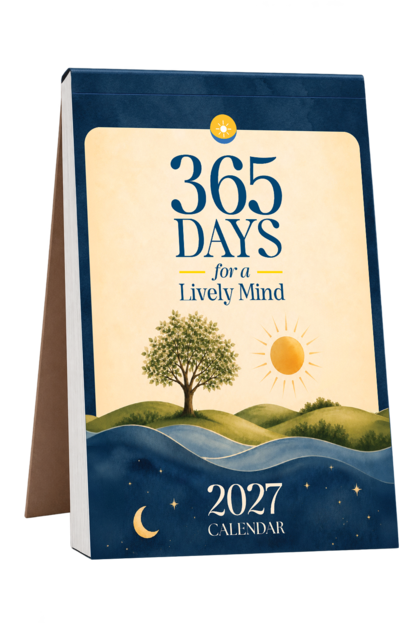 365 Days for a Lively Mind 2027 Calendar